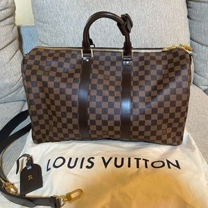 Authentic Louis Vuitton KeepAll Bandoulière 45